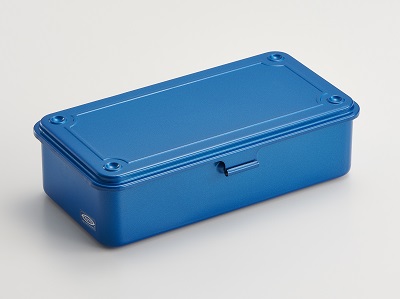 TOYO Trunk Shape Toolbox T-190 Blue - Click Image to Close
